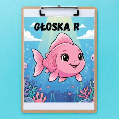 Głoska R - kolorowe