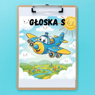 Głoska S pakiet - kolorowe