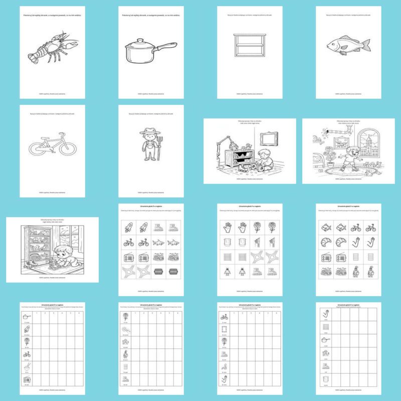 Gloska R pakiet bw 0