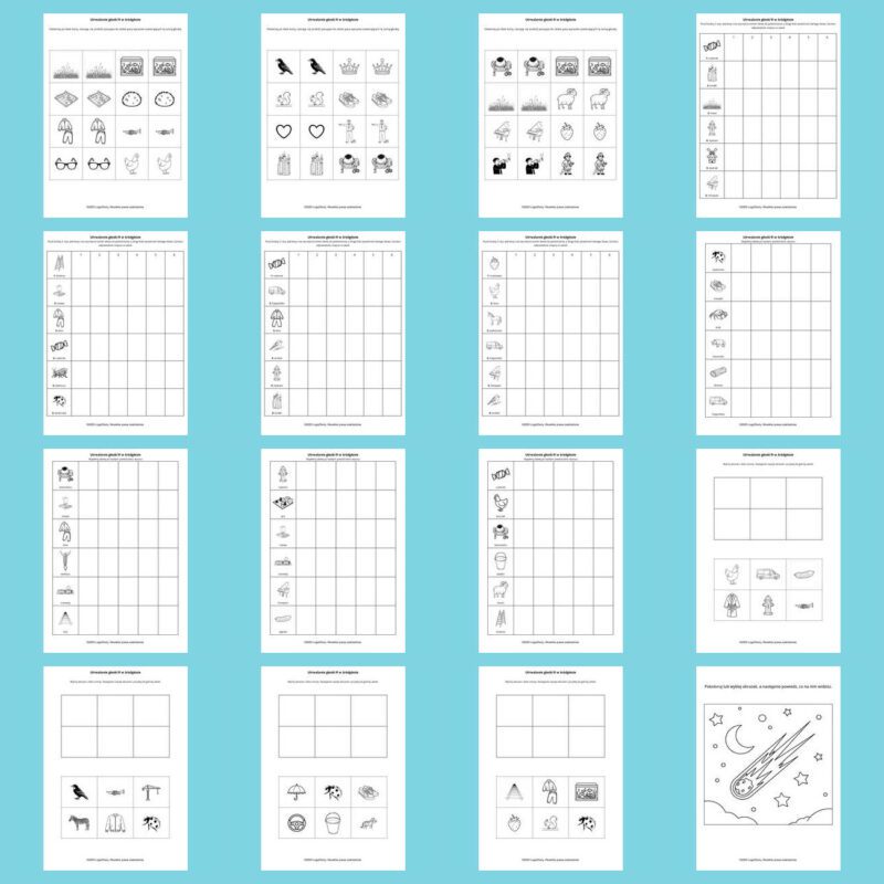 Gloska R pakiet bw 2 1