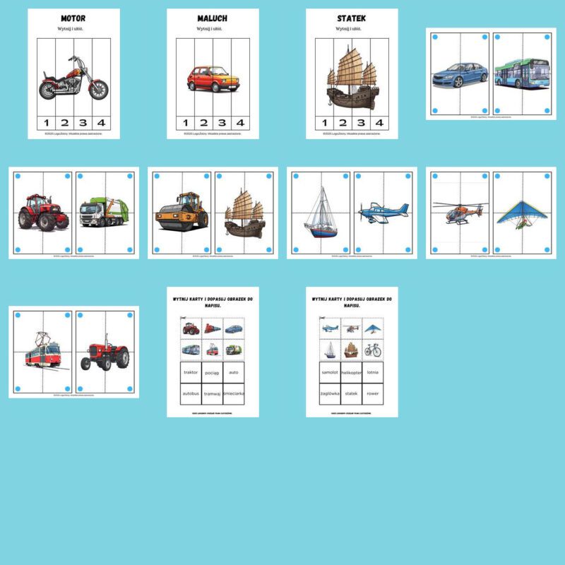 Megapaczka Pojazdy 2