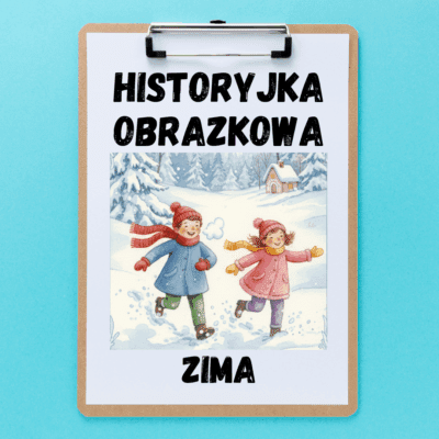 Historyjka obrazkowa "Zima"