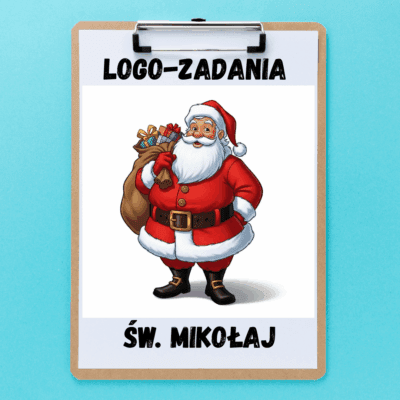 Logo-Zadania "Św. Mikołaj" - gra logopedyczna