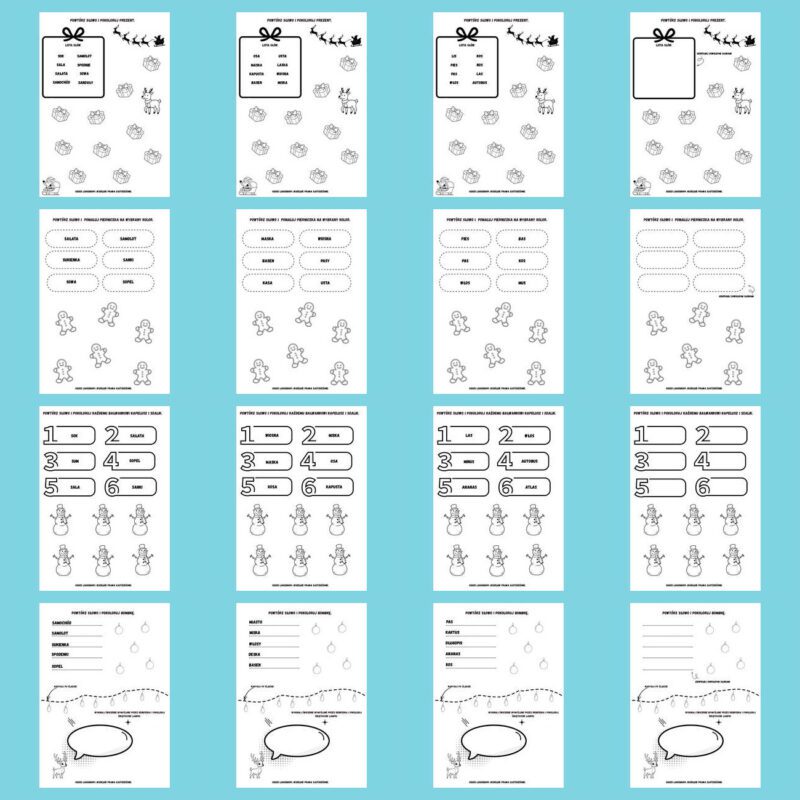 Gloska S Zadania domowe Swieta 0
