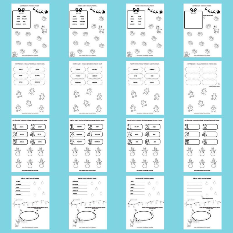 Zadania domowe Boze Narodzenie 0