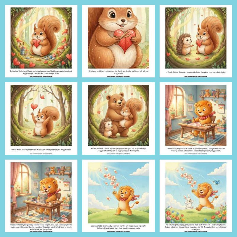 Historyjki obrazkowe Walentynki 0