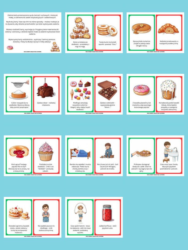 Logo Zadania Slodkosci mozaika