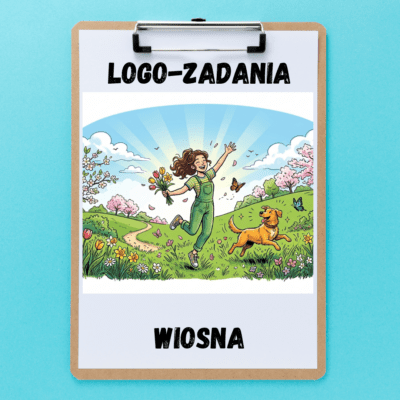 Logo-Zadania "Wiosna" - gra logopedyczna