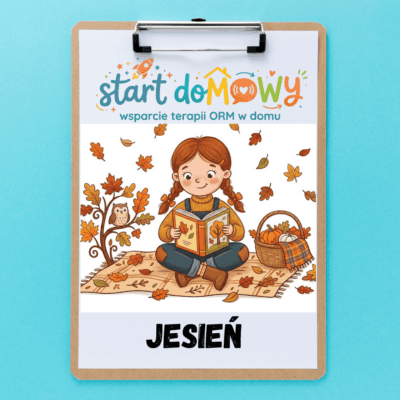 Sklep z materiałami logopedycznymi Start doMOWY "Jesień" - karty do terapii ORM