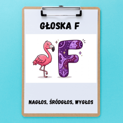 Głoska F pakiet - kolorowe