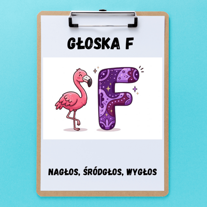 Głoska F pakiet - kolorowe Gloska F 2026 miniaturka