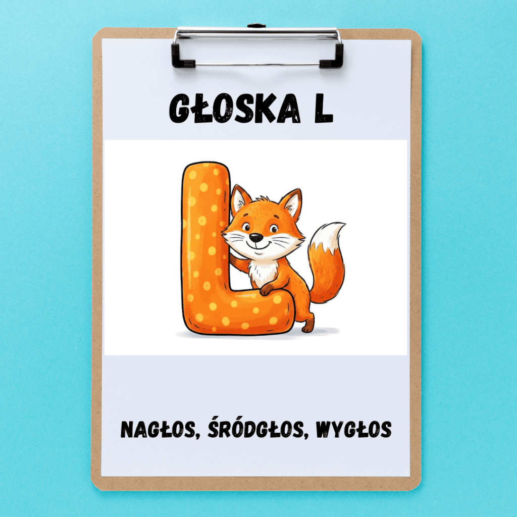 Głoska L — materiały do druku LogoZbiory
