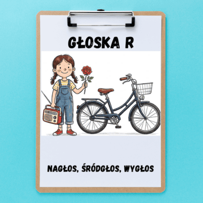 Głoska R Paczka 2026 – kolorowe